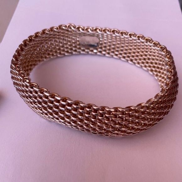 Tiffany & Co somerset Mesh Bracelet - Picture 1 of 2